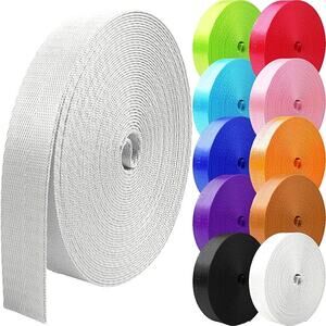 Nylon Webbing/ Strap | 1 inch x 25yds / Gray / NIB